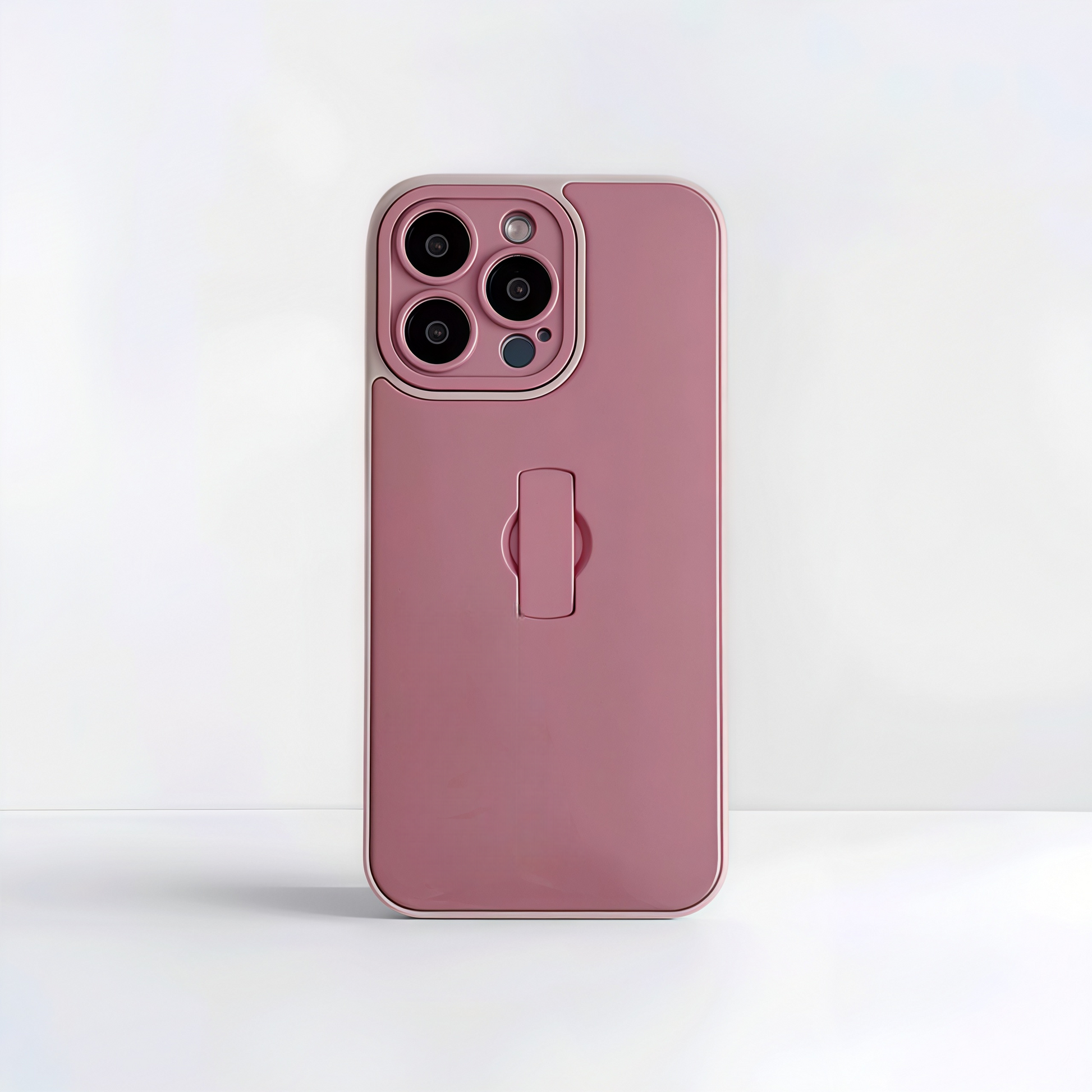 Comparison between old and new version of iPhone ring stand case design