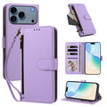 Light Purple — zipper coin pocket, kickstand