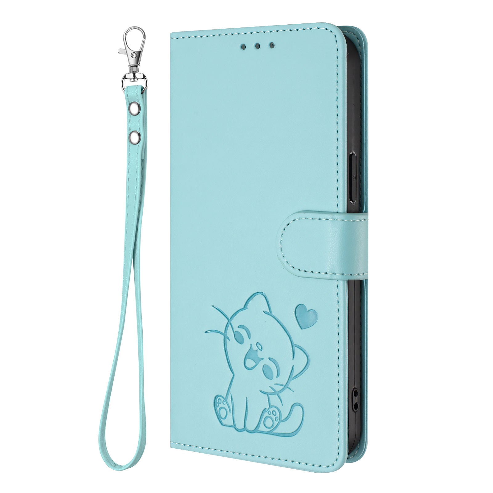 Adjustable Crossbody Lanyard Strap Wrist Belt Leather Wallet Cover. Multi Card Slots, ID Card Slot, Kickstand, Wrist Belt and Wallet design. Fit design with Ten selections of Color.
