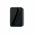 MagSafe lip gloss holder phone wallet in Black – silicone lipstick sleeve for iPhone