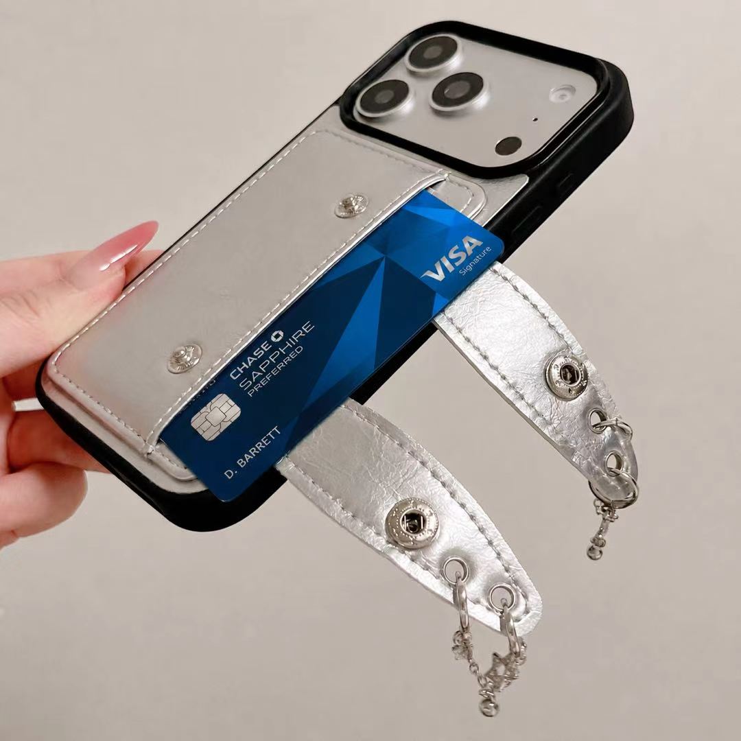 Y2K Wallet Case iPhone 13-17 | Card Holder & Charms Y2K Wallet Case iPhone 13-17 | Card Holder & Charms