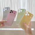 iPhone case side profile showing ultra-thin design and button cutouts
