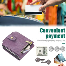 Load image into Gallery viewer, Luxury Leather Case for Samsung Galaxy Z Flip 4 Flip 3 Crossbody Lanyard Multi Card Slot Cover Wallet
