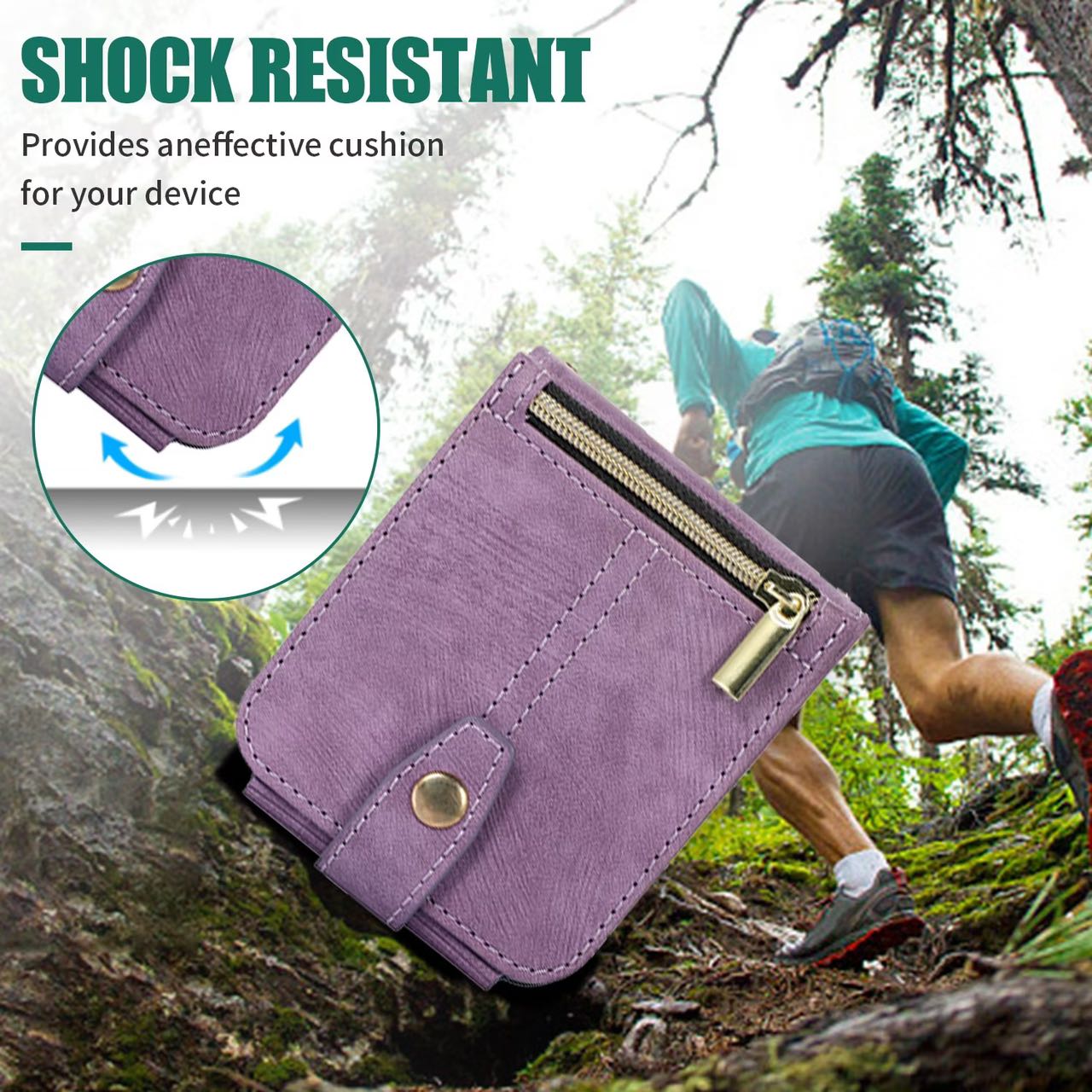 Luxury Leather Case for Samsung Galaxy Z Flip 4 Flip 3 Crossbody Lanyard Multi Card Slot Cover Shockproof