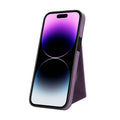 Case for iPhone 16 Series Crossbody Lanyard Leather Wallet Card Slot Mirror Cover Stand
