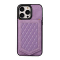 Case for iPhone 16 Series Crossbody Lanyard Leather Wallet Card Slot Mirror Cover Front