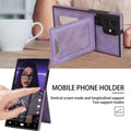 RFID Case For Samsung Galaxy S23 S22 S21 S20 Series Luxury Leather Stand Card Slot Case Kickstand