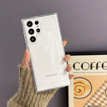 Load image into Gallery viewer, For Samsung Galaxy S22 S21 Ultra Plus Soft TPU Edge Hard PC Back Shockproof Case Clear
