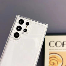 Load image into Gallery viewer, For Samsung Galaxy S22 S21 Ultra Plus Soft TPU Edge Hard PC Back Shockproof Case Lens Protect
