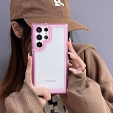 Load image into Gallery viewer, For Samsung Galaxy S22 S21 Ultra Plus Soft TPU Edge Hard PC Back Shockproof Case Silm Fit
