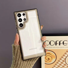 Load image into Gallery viewer, For Samsung Galaxy S22 S21 Ultra Plus Soft TPU Edge Hard PC Back Shockproof Case Smoke
