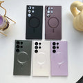 For Samsung Galaxy S23 S22 S21 Ultra Plus Qi PMA Wireless Lens Protect Soft Case Color Selections