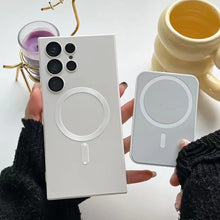 Load image into Gallery viewer, For Samsung Galaxy S23 S22 S21 Ultra Plus Qi PMA Wireless Lens Protect Soft Case Wireless Charging
