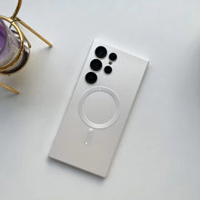 Load image into Gallery viewer, For Samsung Galaxy S23 S22 S21 Ultra Plus Qi PMA Wireless Lens Protect Soft Case White
