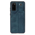 RFID Case For Samsung Galaxy S23 S22 S21 S20 Ultra Plus FE Luxury Leather Wrist Band Kickstand S20 Navy Bluen